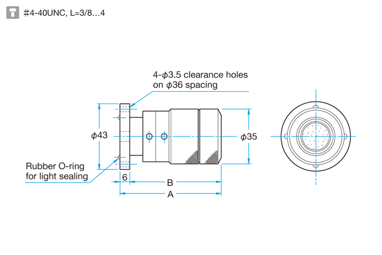 KLH-BE西格瑪光機3倍可見光準直擴束鏡