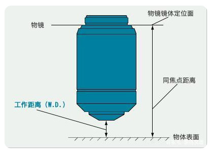 物鏡工作距離